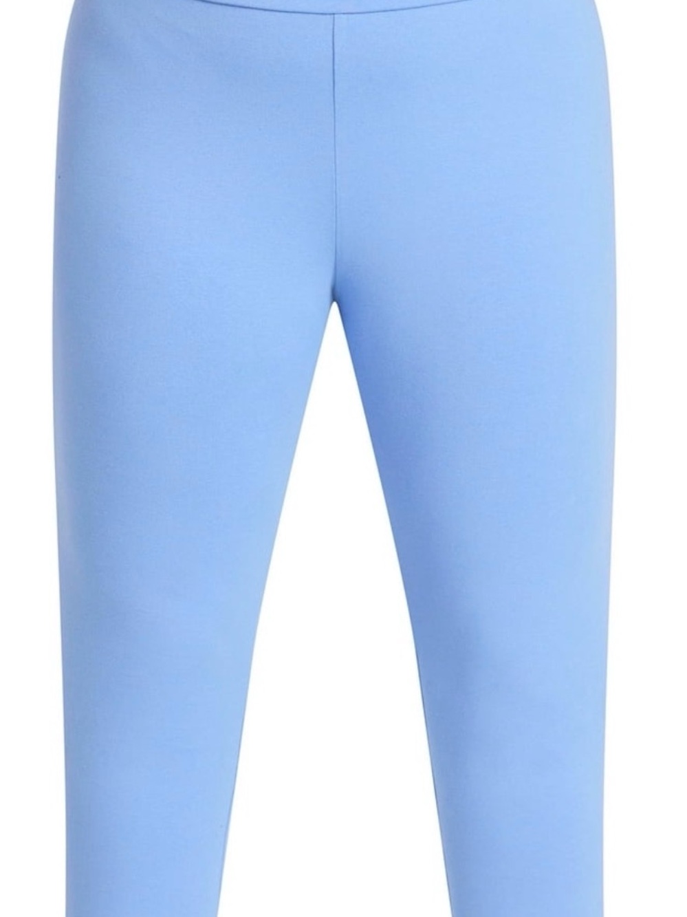 Terra & Sky Light Blue Capri Legging NWT! Womens Plus 4X NEW!